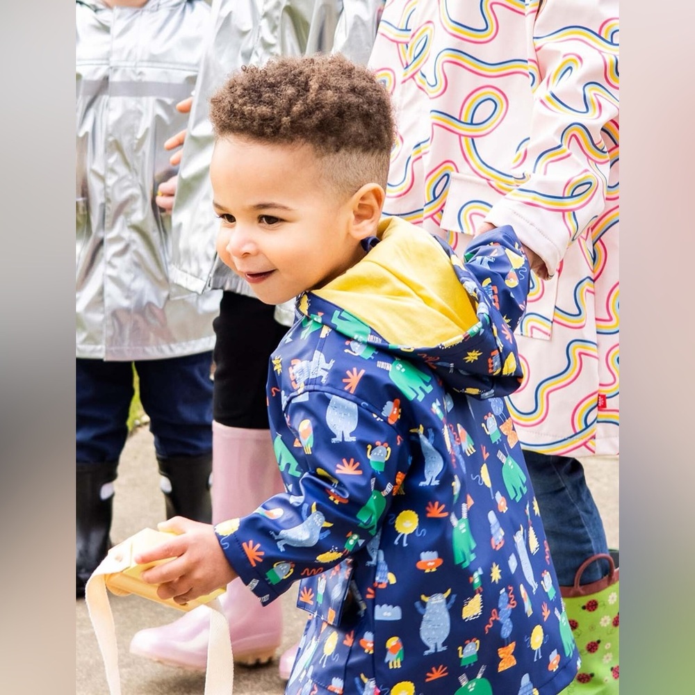 Kooky Monsters Magnetic Raincoat